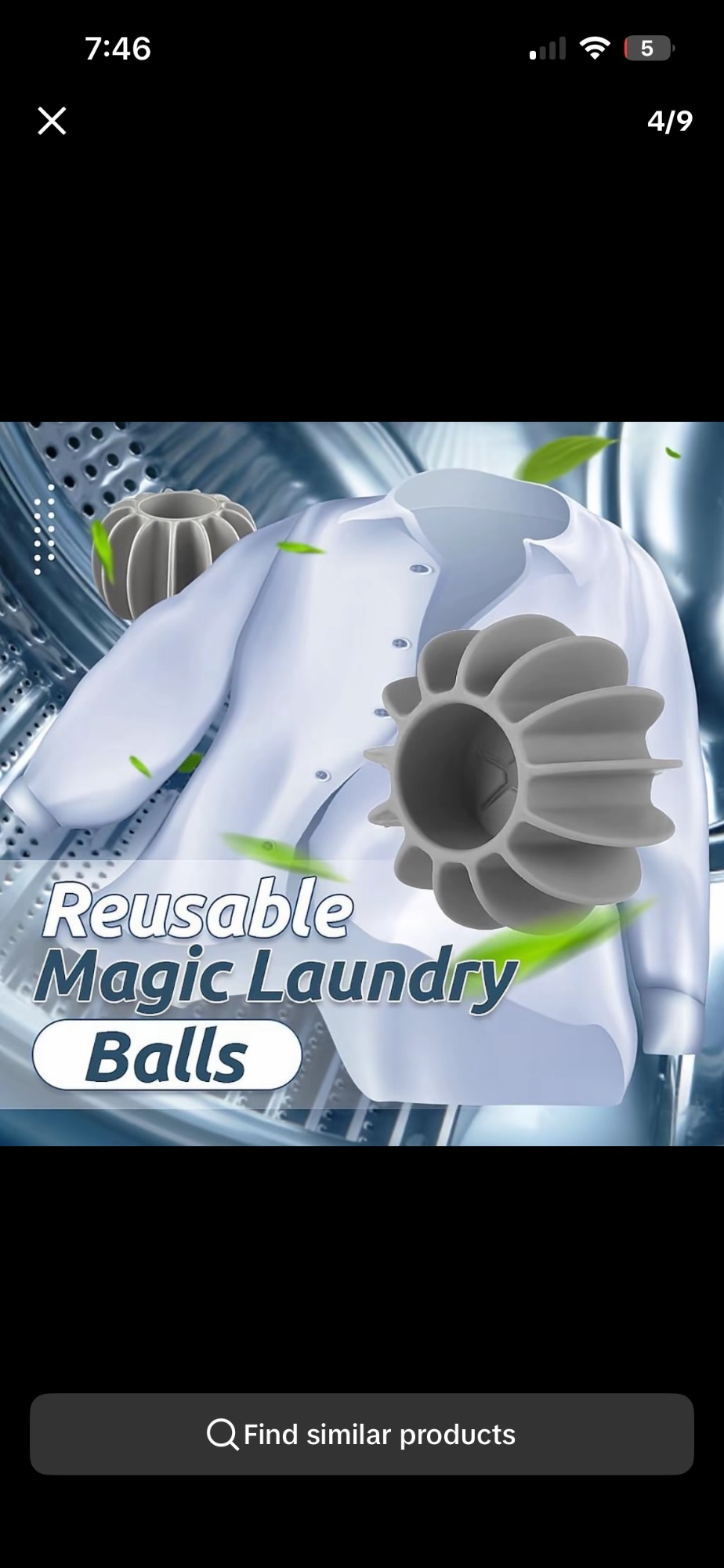 🎬 10-Second TikTok Affiliate Storyboard Product: Reusable Magic Laundry Balls Format: 9:16 Vertical Style: Clean, satisfying, product-focused Duration: 10 seconds Time Scene / Visual Camera Motion & Angle On-Screen Text Voice-over 0–1 sec Show the laundry balls close-up, held in one hand. Extreme close-up, quick push-in. “May nakita akong laundry hack! 👀” “May nakita akong laundry hack!” 1–2 sec Show several balls beside a pile of clothes. Top-down shot, quick slide left-to-right. “Reusable Laundry Balls” “Itong reusable laundry balls…” 2–3 sec Hand places the balls inside the washing machine. POV shot, slight zoom-in. “Ilagay lang sa washing machine” “Ilagay lang sa washing machine…” 3–4 sec Close-up of the balls inside with clothes around them. Low-angle / drum-level shot, slow rotation effect. “Kasama ng labada ✨” “…kasama ng mga damit.” 4–5 sec Washing machine spinning with the balls visible among the clothes. Close-up, subtle motion blur/spin transition. “Reusable ♻️” “At reusable pa!” 5–6 sec Show both gray and white versions in hand. Product beauty shot, slight camera orbit. “Simple • Reusable • Convenient” “Simple at convenient gamitin.” 6–8 sec Show finished laundry being taken from the machine. Medium shot, smooth pull-back. “Laundry made easier 🧺” “Kaya mas convenient ang laundry routine.” 8–10 sec Final hero shot: laundry balls + fresh clothes. Slow push-in, end with product centered. “Try mo rin! 🛒👇” “Check mo sa orange cart!” 🎙️ Full Voice-over “May nakita akong laundry hack! Itong reusable laundry balls, ilagay lang sa washing machine kasama ng mga damit. Reusable at convenient gamitin. Check mo sa orange cart!” 🎥 Editing Style * Use quick cuts every 1–1.5 seconds. * Add a whoosh/pop sound when the product appears. * Use a satisfying washing-machine/spinning transition around Scene 4–5. * Keep the product visible as much as possible. * End with a clear product shot + orange-cart CTA. * Avoid claiming that it guarantees cleaner clothes or replaces detergent unless those claims are specifically supported by the product listing.