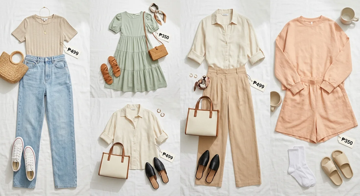 Budget finds under β±500 lang?! π±β¨ LAHAT ng outfit na 'to pwede mo na mabili! Tap mo lang yung mga tags sa picture para makita kung saan ko nabili π Comment "LINK" kung gusto mo isend ko isa-isa! #BudgetFindsPH #ShopeeFinds #TikTokShopFinds #500PesosChallenge #OOTDPH