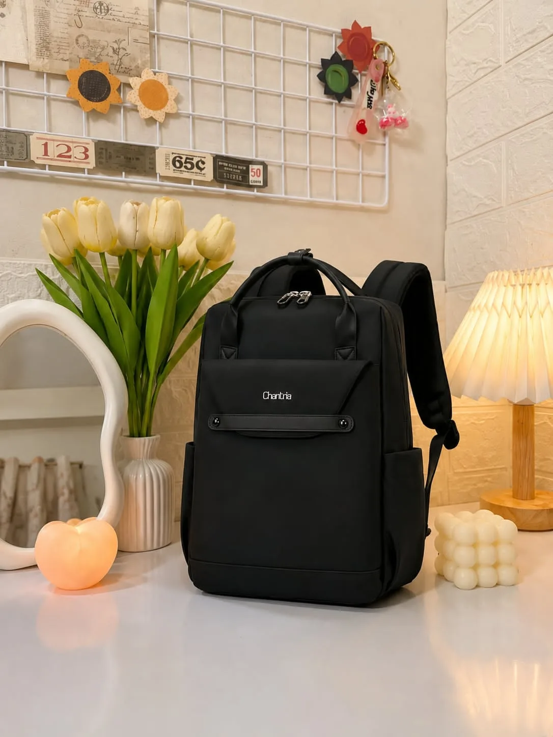 Meet your new favorite daily companion! ✨ The Chantria Backpack combines minimalist aesthetics with high-functionality. Designed with spacious compartments for your laptop, daily essentials, and travel gear without sacrificing style. Upgrade your everyday look effortlessly! 👉 Tap the link to shop yours today!