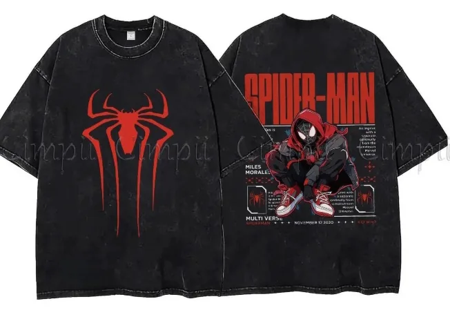 π·οΈβ€οΈ SPIDER-MAN OVERSIZED TEE! β€οΈπ·οΈ π₯ Cool β’ Comfy β’ Streetwear Vibes! Perfect for Spider-Man fans πΈοΈβ¨ π Stylish front & back print π€ Black vintage-wash look β€οΈ Bold Spider-Man design π Perfect for everyday wear or gifting! π© Message us to order! π Add to cart now and get yours! π·οΈπ₯ #SpiderMan #SpiderManShirt #MarvelShirt #OversizedTee #Streetwear #GraphicTee #FashionFinds #TikTokShop #BudolFinds