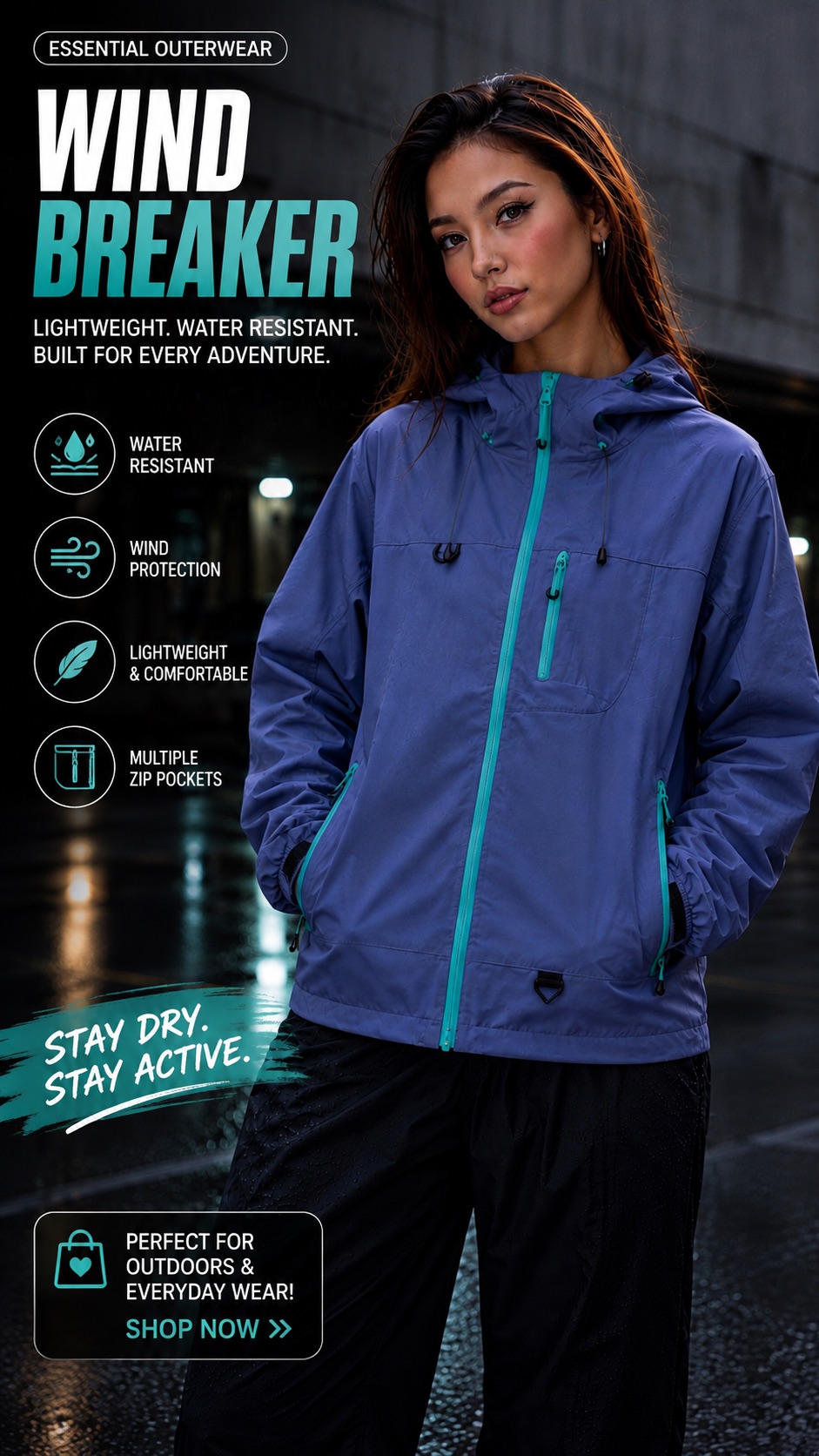 Ulan man o maaraw, ready ka pa rin! ๐ง๏ธ๐ Lightweight, stylish, at perfect pang-araw-araw na lakad. Yung jacket na bagay sa rainy days, travel, outdoor activities, at casual OOTD. โจ Kung naghahanap ka ng practical pero stylish na jacket, ito na โyon! ๐๐ #Windbreaker #RainJacket #JacketPH #OOTDPH #TikTokMadeMeBuyIt #TikTokShopPH #FashionFinds #MommyFinds #SulitFinds #FYP #ForYouPage