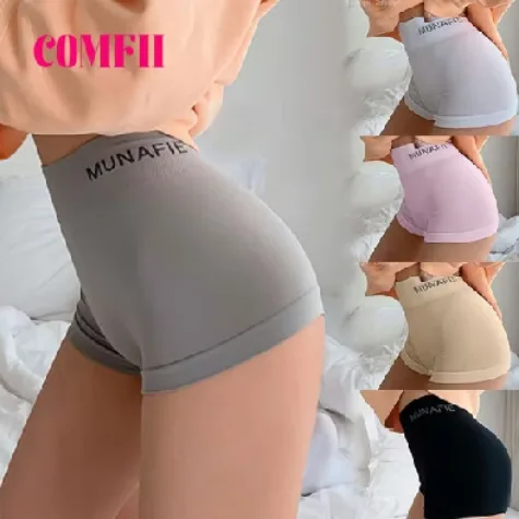 Check out 【Comfort Room】4pcs Athletic Short Shaping Stretch Women's Pants Seamless High Waist Underwear Girls Shorts PLUS SIZE Cotton Womenswear Lady Comfort Basic Bridal Minimalist Pantylet For Women for ₱125 - ₱225. Get it on Shopee now! https://s.shopee.ph/9KhO2Phkee
