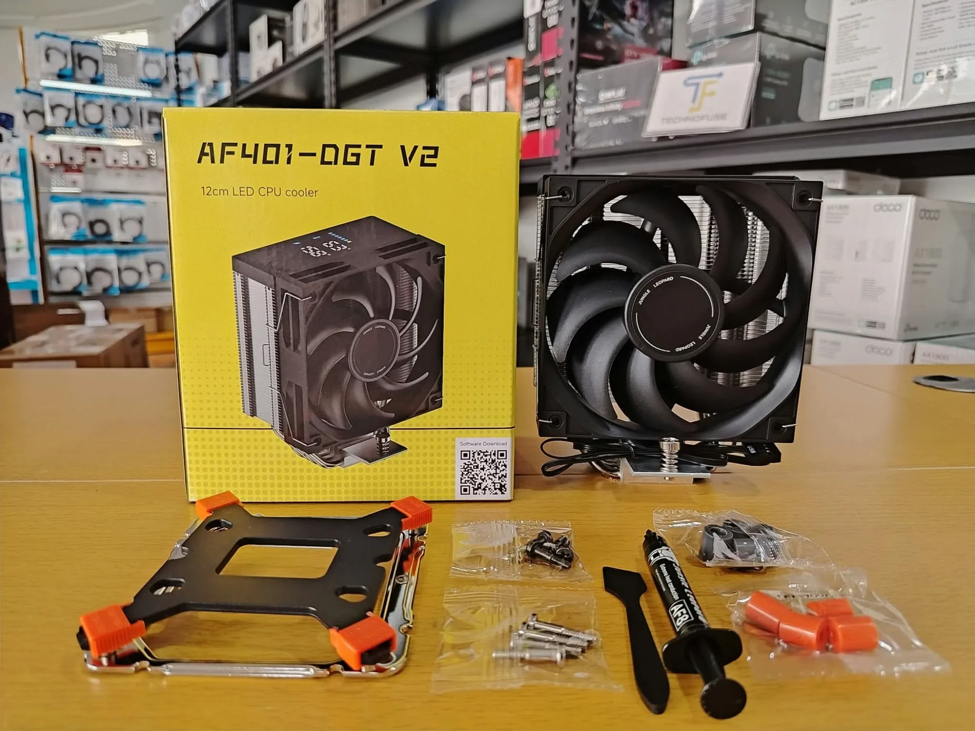 β₯οΈ Jungle Leopard AF401-DGT V2 Black 120mm CPU Cooler w/ Temperature & CPU Usage Display β
β± 1,200.00 only ______________________________________________________ π Actual pictures posted π ALL BRAND NEW, SEALED & ORIGINAL π MOP: COD - GCASH - BPI - BDO π Delivery via Lalamove (same day delivery w/in Metro Manila and nearby areas) π Self-booking also applicable π Walk-in also permitted π Bulk orders available (DM for the availability of the product) π 7 days store warranty for unit replacement in case of factory defects and 1 year brand warranty assistance